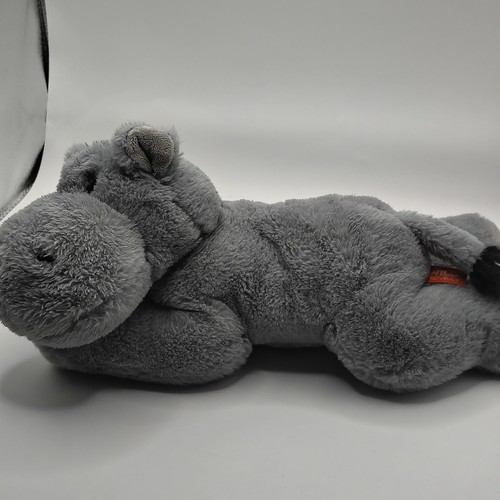 Wild republic hippo plush gray - hippo,